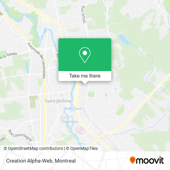 Creation Alpha-Web map