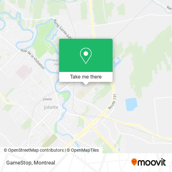 GameStop map