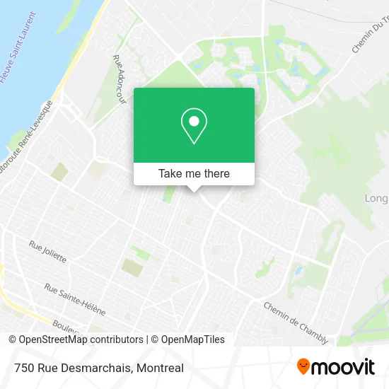 750 Rue Desmarchais map