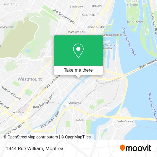 1844 Rue William map