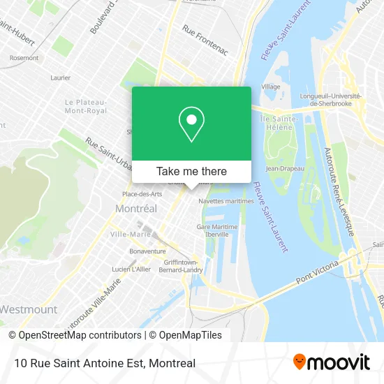 10 Rue Saint Antoine Est map