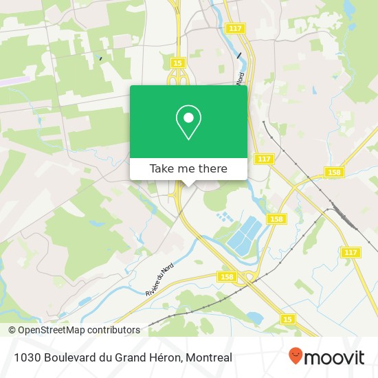 1030 Boulevard du Grand Héron map