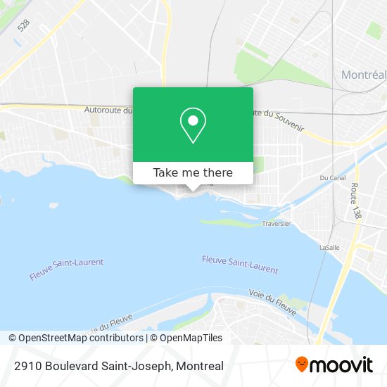 2910 Boulevard Saint-Joseph map