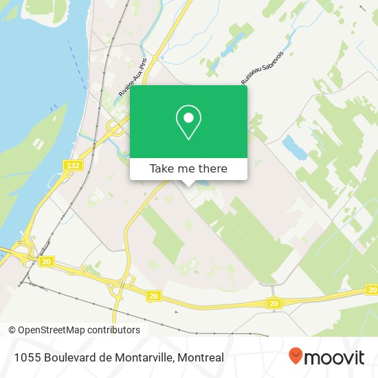 1055 Boulevard de Montarville map