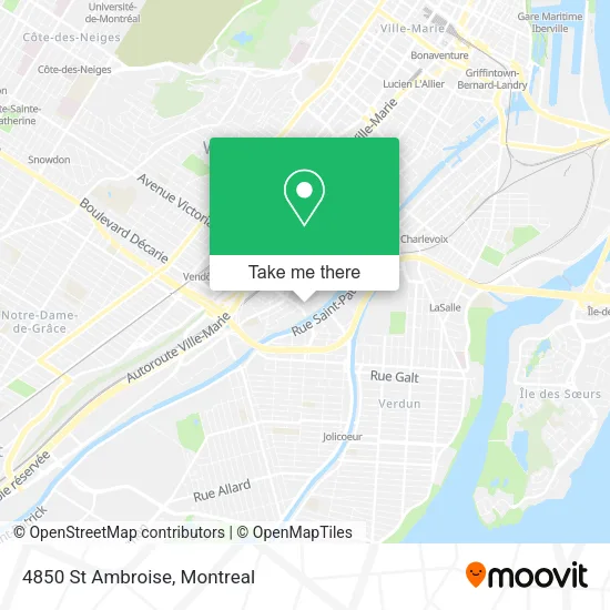 4850 St Ambroise map