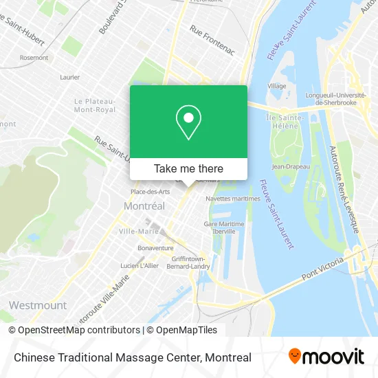 Chinese Traditional Massage Center map