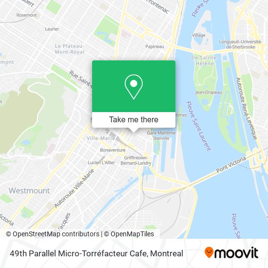 49th Parallel Micro-Torréfacteur Cafe map