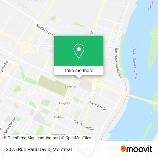 3075 Rue Paul David map