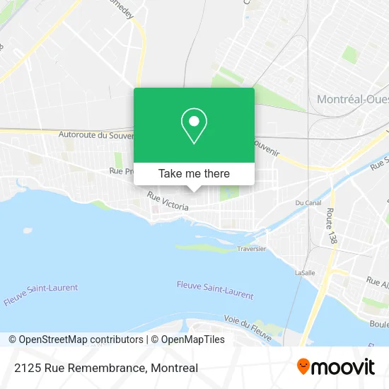 2125 Rue Remembrance map