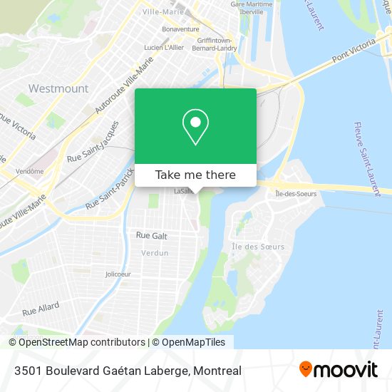 3501 Boulevard Gaétan Laberge map