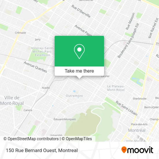 150 Rue Bernard Ouest map