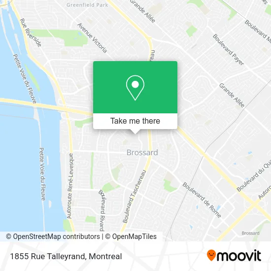 1855 Rue Talleyrand map