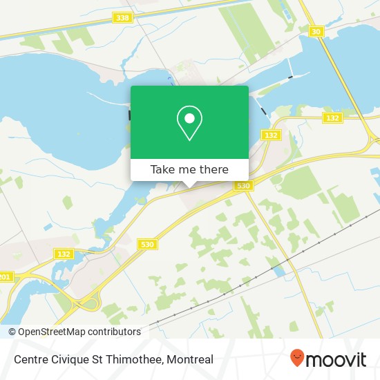 Centre Civique St Thimothee map