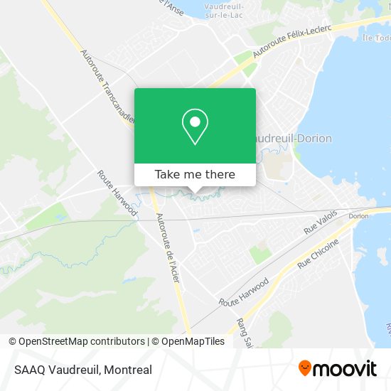 How To Get To Saaq Vaudreuil In Vaudreuil Dorion By Bus Train Metro Or Shuttle