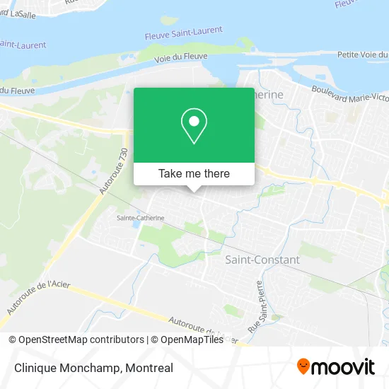 Clinique Monchamp map