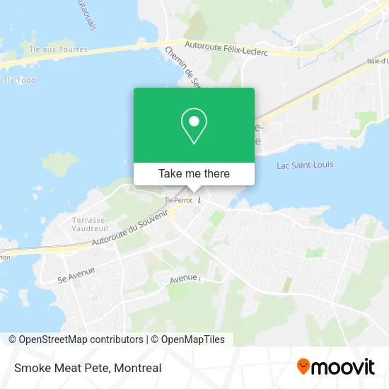 Smoke Meat Pete map