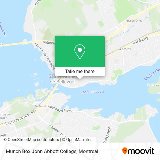 Munch Box John Abbott College map