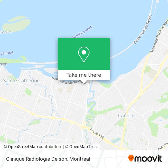 Clinique Radiologie Delson map