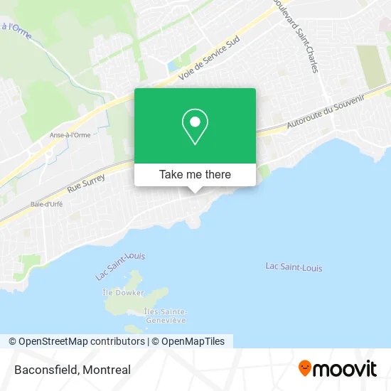 Baconsfield map
