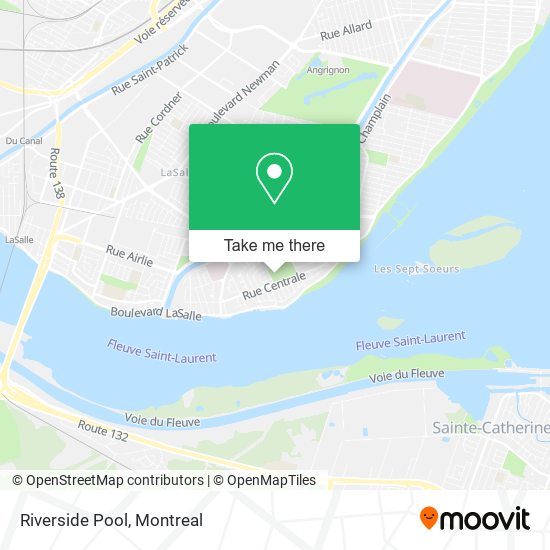 Riverside Pool map