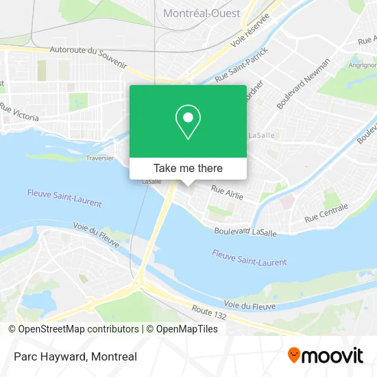 Parc Hayward map