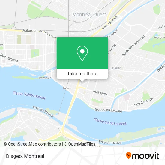 Diageo map