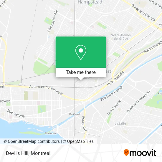 Devil's Hill map