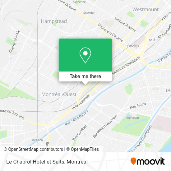 Le Chabrol Hotel et Suits map