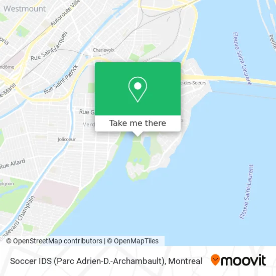 Soccer IDS (Parc Adrien-D.-Archambault) map