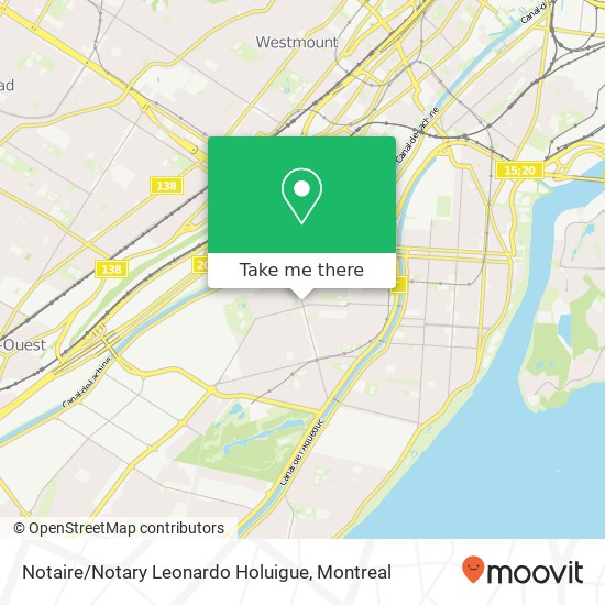 Notaire / Notary Leonardo Holuigue map