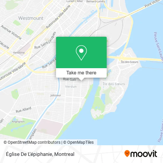 Église De L'épiphanie map