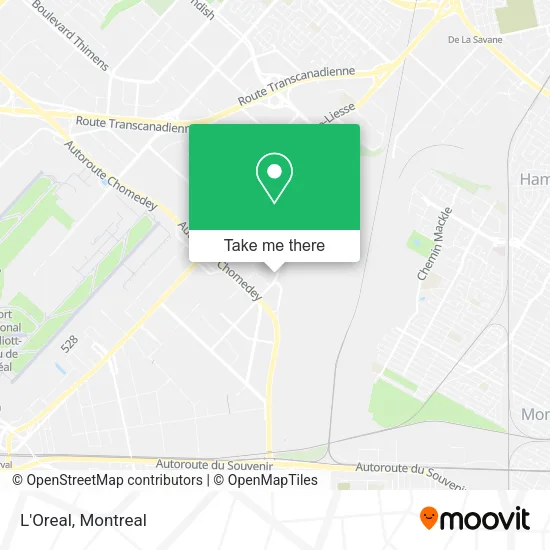 L'Oreal map