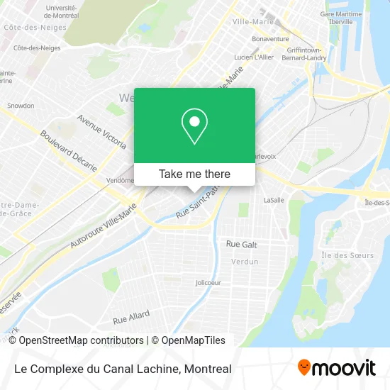 Le Complexe du Canal Lachine map