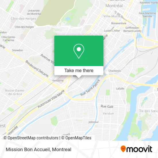 Mission Bon Accueil map