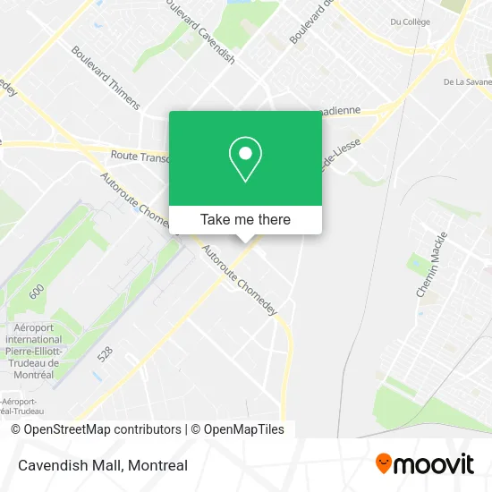 Cavendish Mall map