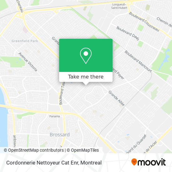 Cordonnerie Nettoyeur Cat Enr map