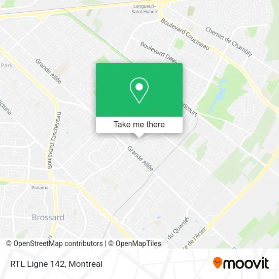 RTL Ligne 142 map