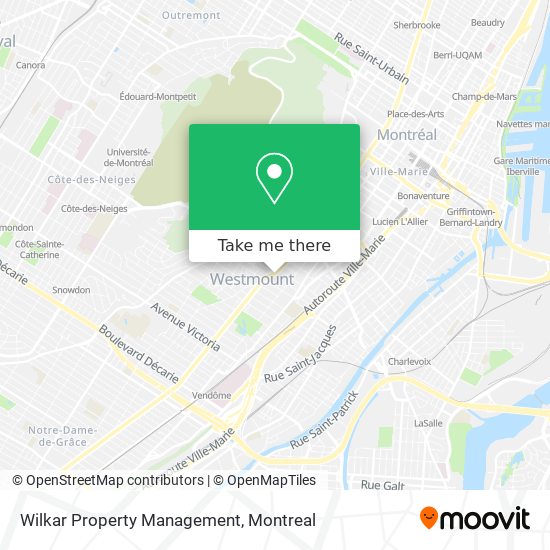 Wilkar Property Management map