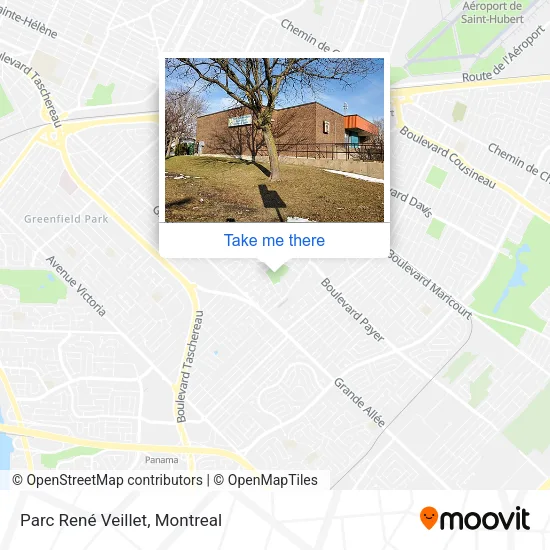 Parc René Veillet map