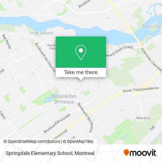 Springdale Elementary School map
