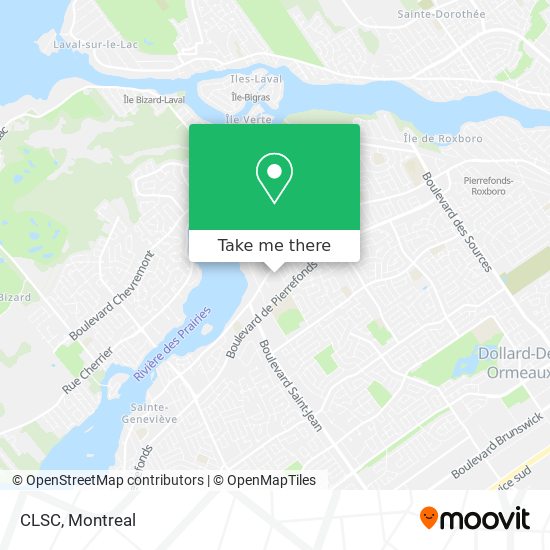 CLSC map