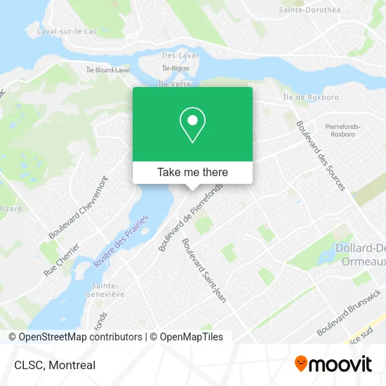 CLSC map