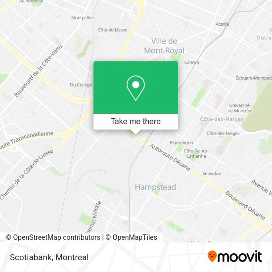 Scotiabank map