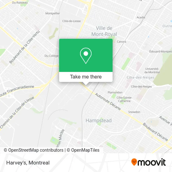 Harvey's map