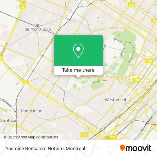 Yasmine Bensalem Notaire map