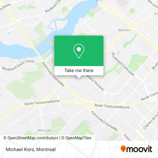 Michael Kors map