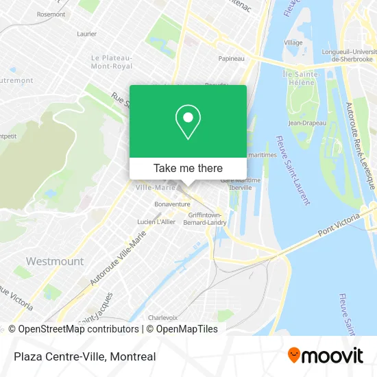 Plaza Centre-Ville map