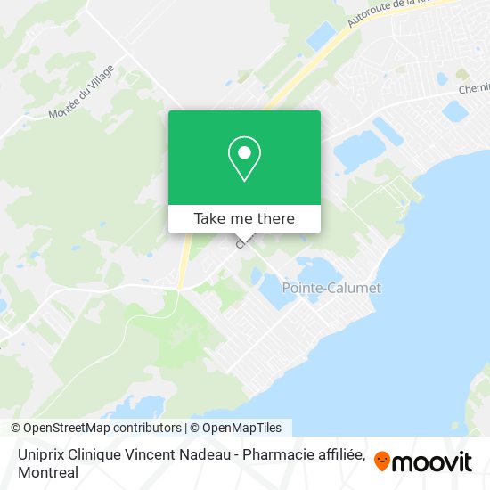 Uniprix Clinique Vincent Nadeau - Pharmacie affiliée map