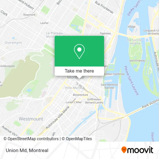 Union Md map