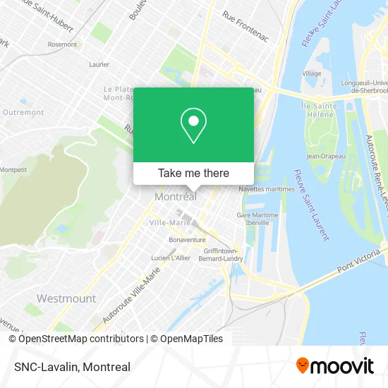 SNC-Lavalin map